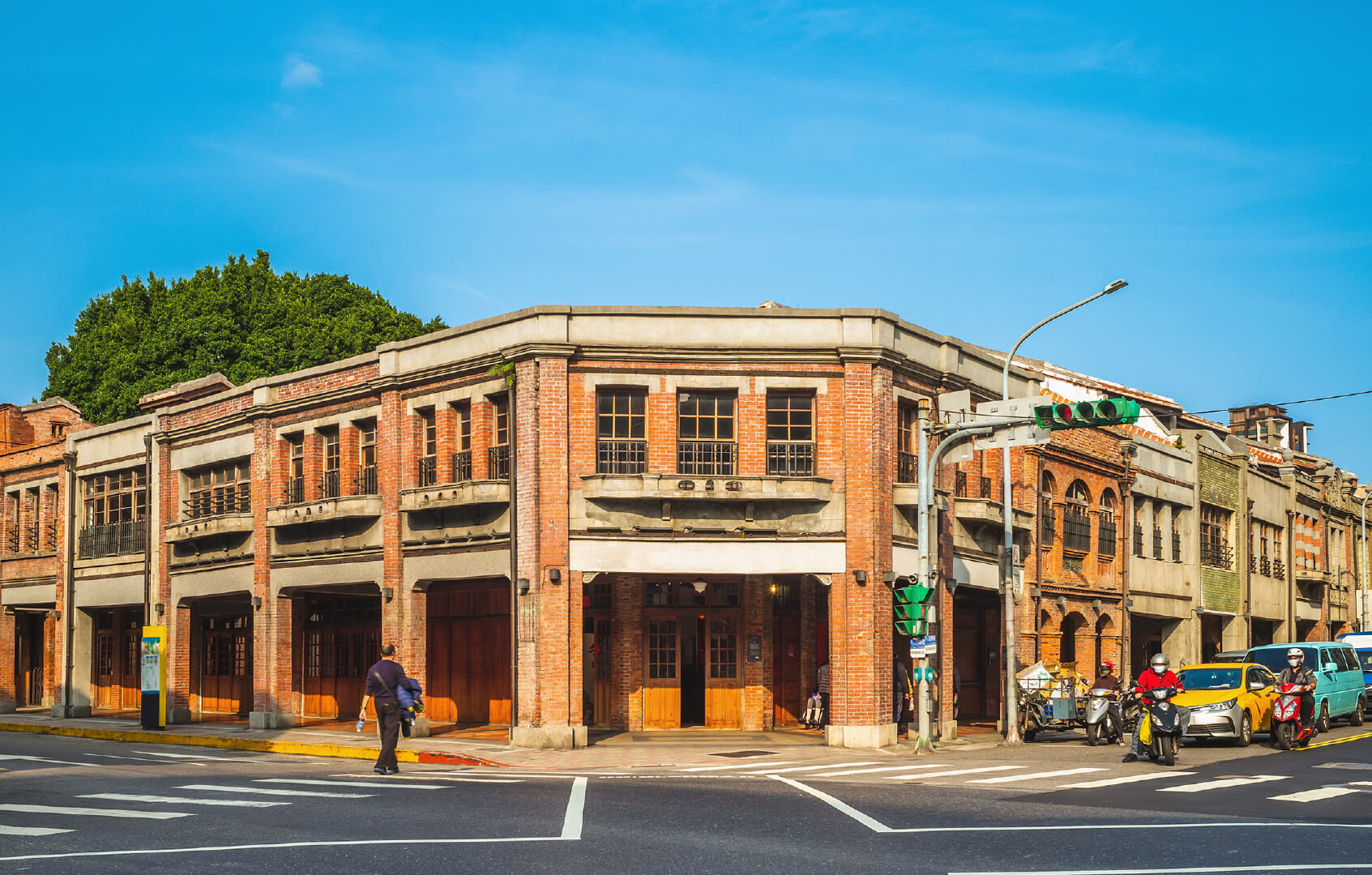 華歷史建築剝皮寮老街印記